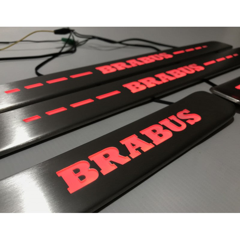 Mercedes-Benz W463A W464 W465 Brabus led instaplijsten verlicht